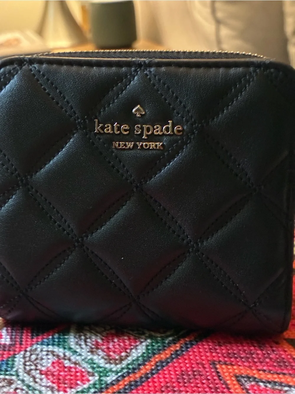 kate spade compact quilted